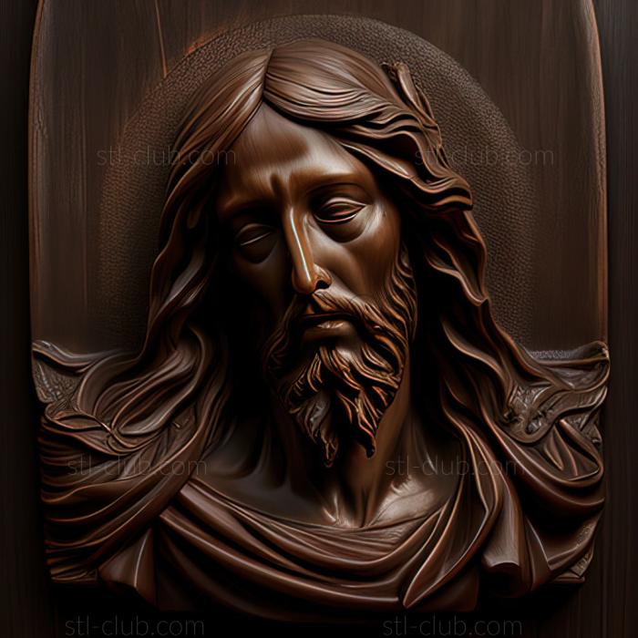 3D model st jesus (STL)